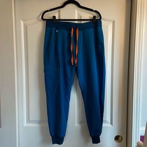Figs - Zamora Jogger Scrub Pants - Alps Blue